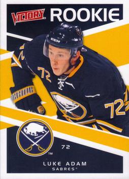 #317 Luke Adam - Buffalo Sabres - 2010-11 Upper Deck Victory Hockey