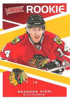 #344 Brandon Pirri - Chicago Blackhawks - 2010-11 Upper Deck Victory Hockey