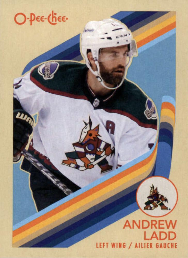 #302 Andrew Ladd - Arizona Coyotes - 2023-24 O-Pee-Chee - Retro Hockey
