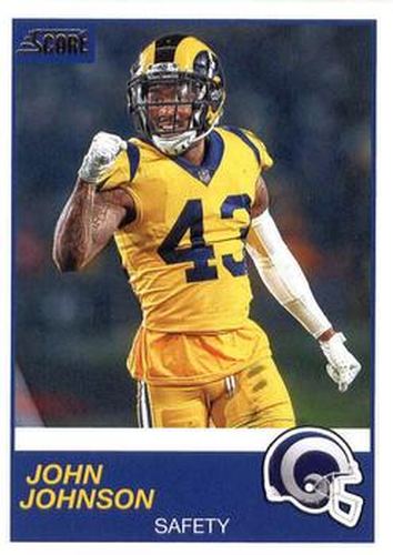 #302 John Johnson - Los Angeles Rams - 2019 Score Football
