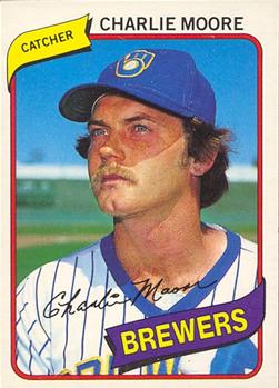 #302 Charlie Moore - Milwaukee Brewers - 1980 O-Pee-Chee Baseball