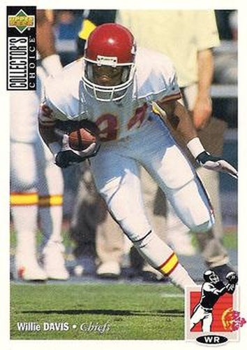 #302 Willie Davis - Kansas City Chiefs - 1994 Collector's Choice Football