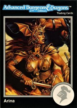 #302 Arina - 1991 TSR Advanced Dungeons & Dragons - Silver