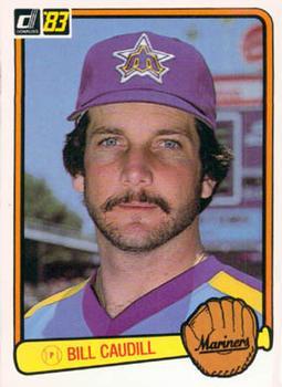 #302 Bill Caudill - Seattle Mariners - 1983 Donruss Baseball