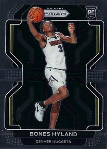 #302 Bones Hyland - Denver Nuggets - 2021-22 Panini Prizm Basketball