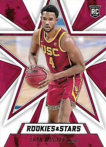 #302 Evan Mobley - USC Trojans - 2021 Panini Chronicles Draft Picks Basketball