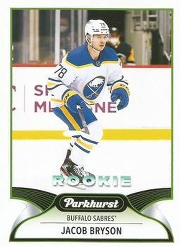 #302 Jacob Bryson - Buffalo Sabres - 2021-22 Parkhurst Hockey