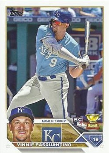 #302 Vinnie Pasquantino - Kansas City Royals - 2023 Topps Baseball