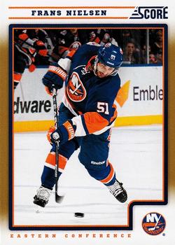 #302 Frans Nielsen - New York Islanders - 2012-13 Score - Gold Rush Hockey