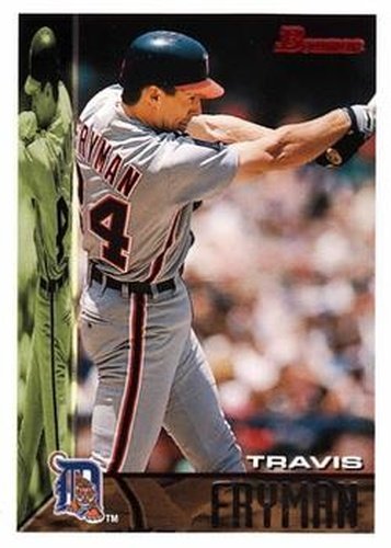 #302 Travis Fryman - Detroit Tigers - 1995 Bowman Baseball