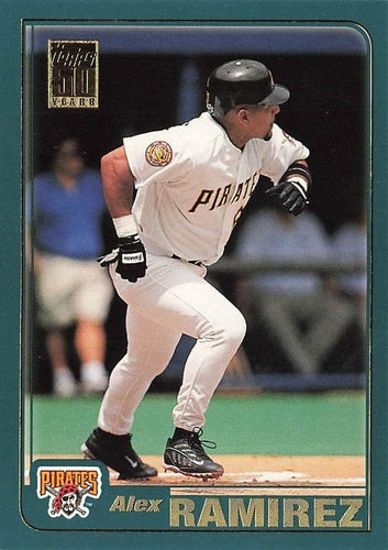 #302 Alex Ramirez - Pittsburgh Pirates - 2001 Topps Baseball