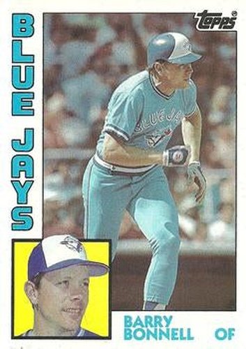 #302 Barry Bonnell - Toronto Blue Jays - 1984 Topps Baseball