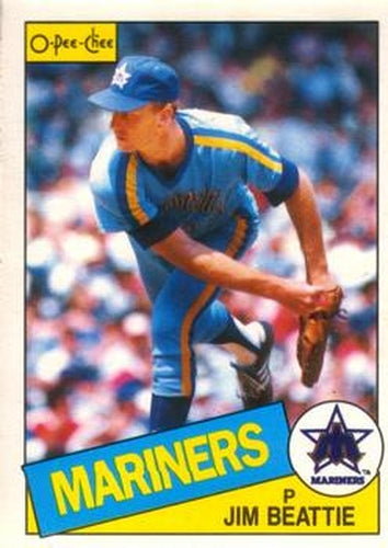 #303 Jim Beattie - Seattle Mariners - 1985 O-Pee-Chee Baseball
