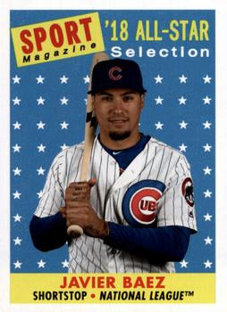 #303 Javier Baez - Chicago Cubs - 2019 Topps Archives Baseball