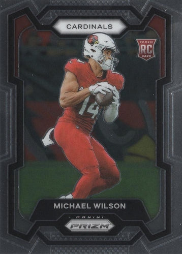 #303 Michael Wilson - Arizona Cardinals - 2023 Panini Prizm Football