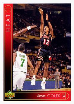#303 Bimbo Coles - Miami Heat - 1993-94 Upper Deck Basketball