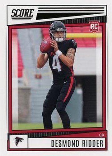 #303 Desmond Ridder - Atlanta Falcons - 2022 Score Football