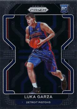 #303 Luka Garza - Detroit Pistons - 2021-22 Panini Prizm Basketball