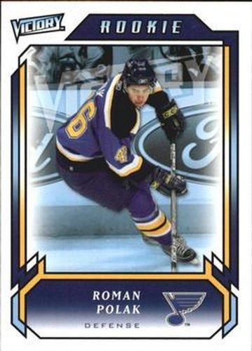 #303 Roman Polak - St. Louis Blues - 2006-07 Upper Deck Victory Update Hockey