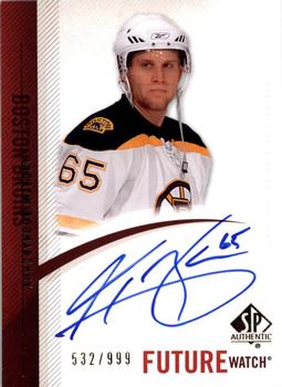 #303 Andrew Bodnarchuk - Boston Bruins - 2010-11 SP Authentic Hockey
