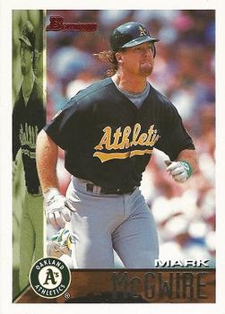#303 Mark McGwire - Oakland Athletics - 1995 Bowman Baseball