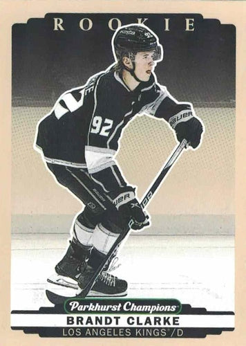 #303 Brandt Clarke - Los Angeles Kings - 2022-23 Parkhurst Champions Hockey