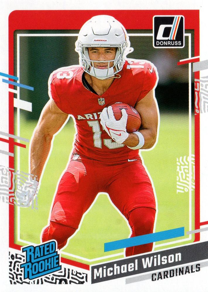 #303 Michael Wilson - Arizona Cardinals - 2023 Donruss Football