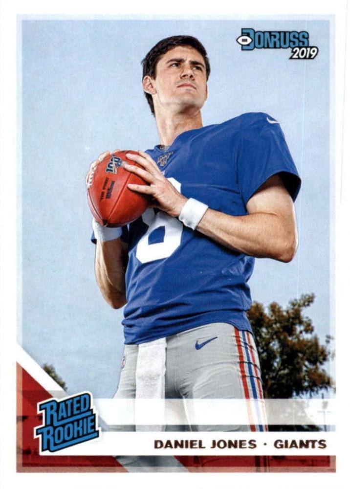 #304 Daniel Jones - New York Giants - 2019 Donruss Football