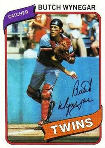 #304 Butch Wynegar - Minnesota Twins - 1980 Topps Baseball