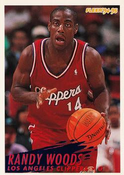 #304 Randy Woods - Los Angelesippers - 1994-95 Fleer Basketball
