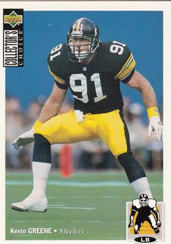 #304 Kevin Greene - Pittsburgh Steelers - 1994 Collector's Choice Football