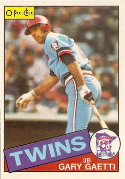 #304 Gary Gaetti - Minnesota Twins - 1985 O-Pee-Chee Baseball