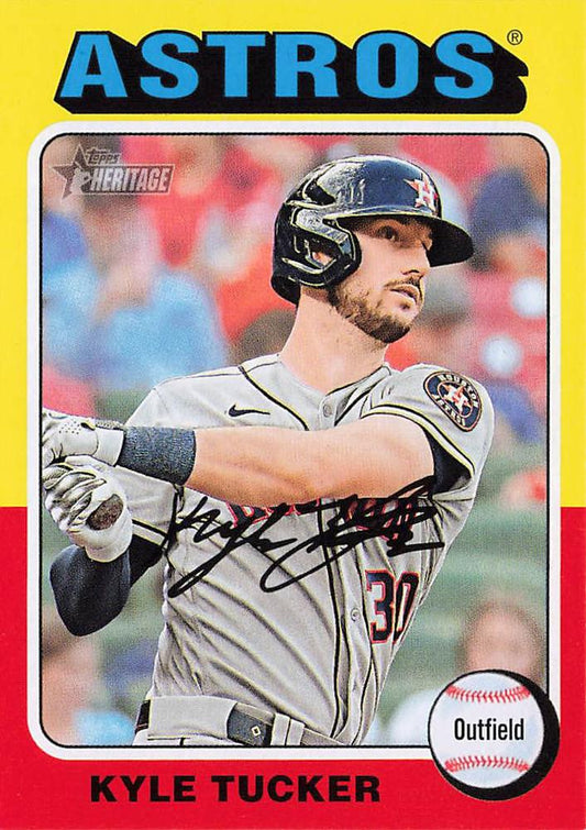 #304 Kyle Tucker - Houston Astros - 2024 Topps Heritage Baseball