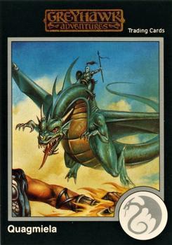 #304 Quagmiela, Green Dragon - 1991 TSR Advanced Dungeons & Dragons - Silver