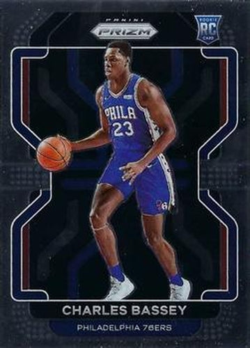 #304 Charles Bassey - Philadelphia 76ers - 2021-22 Panini Prizm Basketball