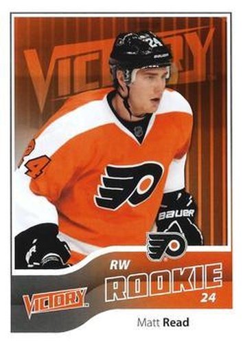 #304 Matt Read - Philadelphia Flyers - 2011-12 Upper Deck Victory Update Hockey