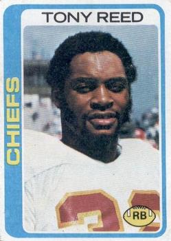 #304 Tony Reed - Kansas City Chiefs - 1978 Topps Football