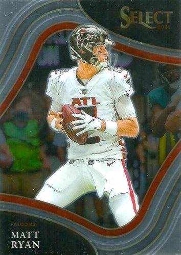 #304 Matt Ryan - Atlanta Falcons - 2021 Panini Select Football