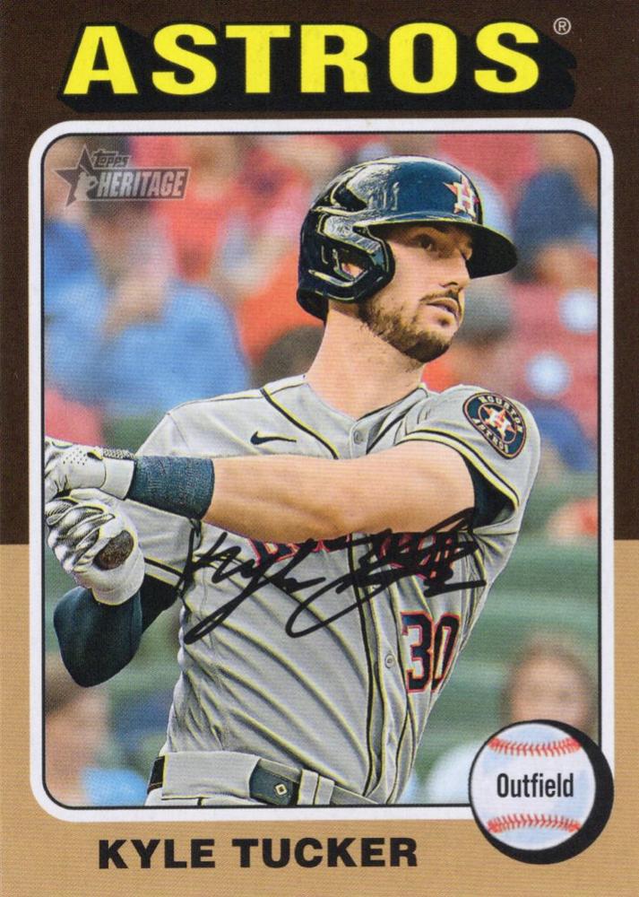 #304b Kyle Tucker - Houston Astros - 2024 Topps Heritage Baseball