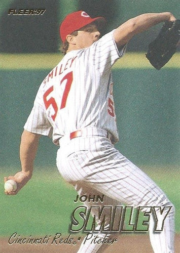 #305 John Smiley - Cincinnati Reds - 1997 Fleer Baseball
