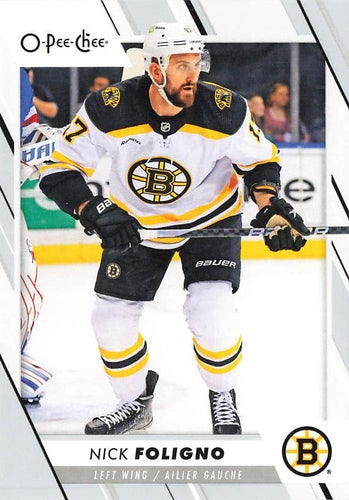 #305 Nick Foligno - Boston Bruins - 2023-24 O-Pee-Chee Hockey