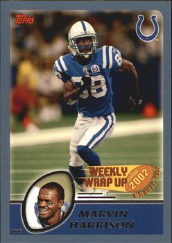 #305 Marvin Harrison - Indianapolis Colts - 2003 Topps Football