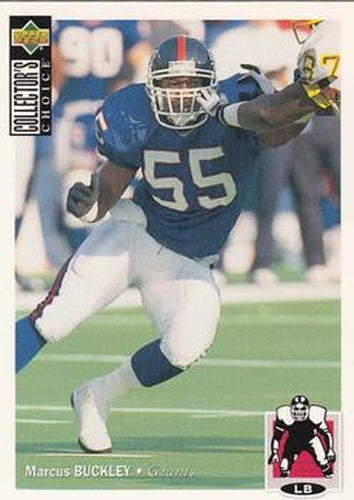 #305 Marcus Buckley - New York Giants - 1994 Collector's Choice Football