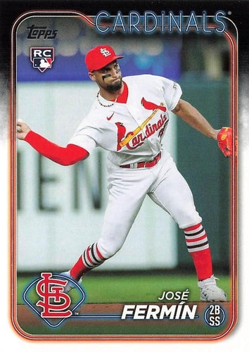 #305 José Fermín - St. Louis Cardinals - 2024 Topps Baseball
