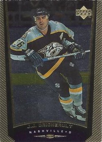 #305 J.J. Daigneault - Nashville Predators - 1998-99 Upper Deck Gold Reserve Hockey