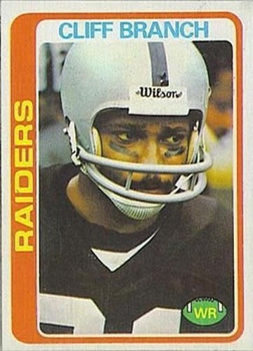 #305 Cliff Branch - Oakland Raiders - 1978 Topps Football
