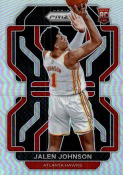 #305 Jalen Johnson - Atlanta Hawks - 2021-22 Panini Prizm - Silver Basketball