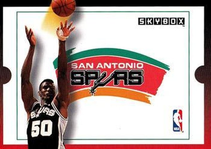 #305 David Robinson - San Antonio Spurs - 1992-93 SkyBox Basketball
