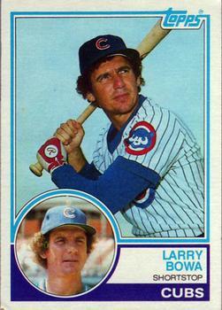 #305 Larry Bowa - Chicago Cubs - 1983 Topps Baseball