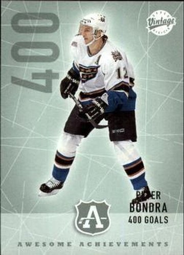 #305 Peter Bondra - Washington Capitals - 2002-03 Upper Deck Vintage Hockey